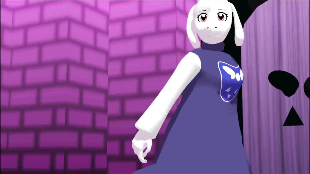 [mmd/undertale]看完这个舞蹈,使你充满了决心 —— 威风堂堂_哔哩