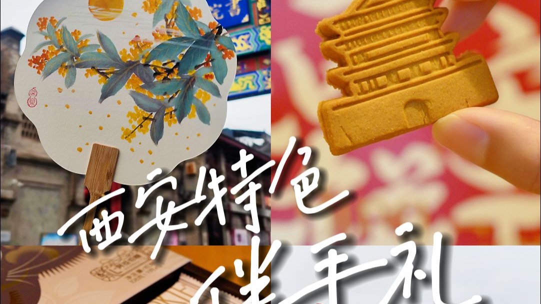 西安本地人私藏的伴手礼清单！让你把长安的风雅与味道，通通打包带回家~