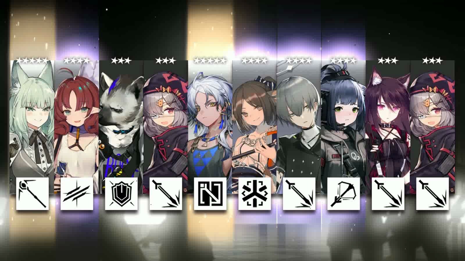 明日方舟在流沙上刻印抽卡