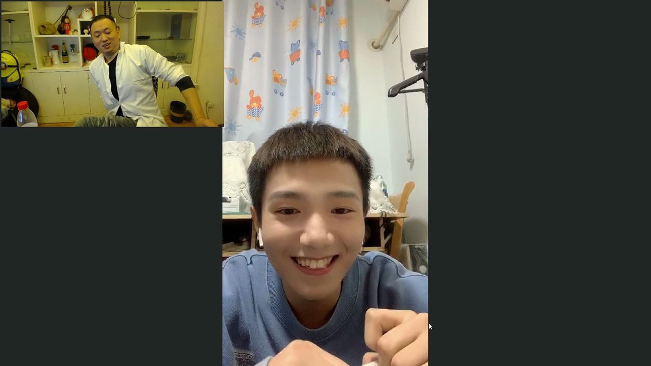 【药水哥】第一次和男生连麦