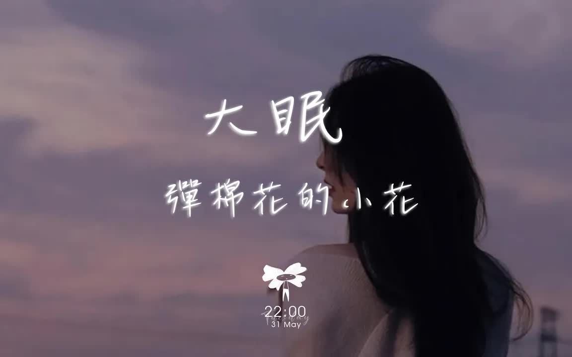 [图]弹棉花的小花 - 大眠(烟嗓版)「不关他的事 都快忘了怎样恋一个爱」【动态歌词】♪