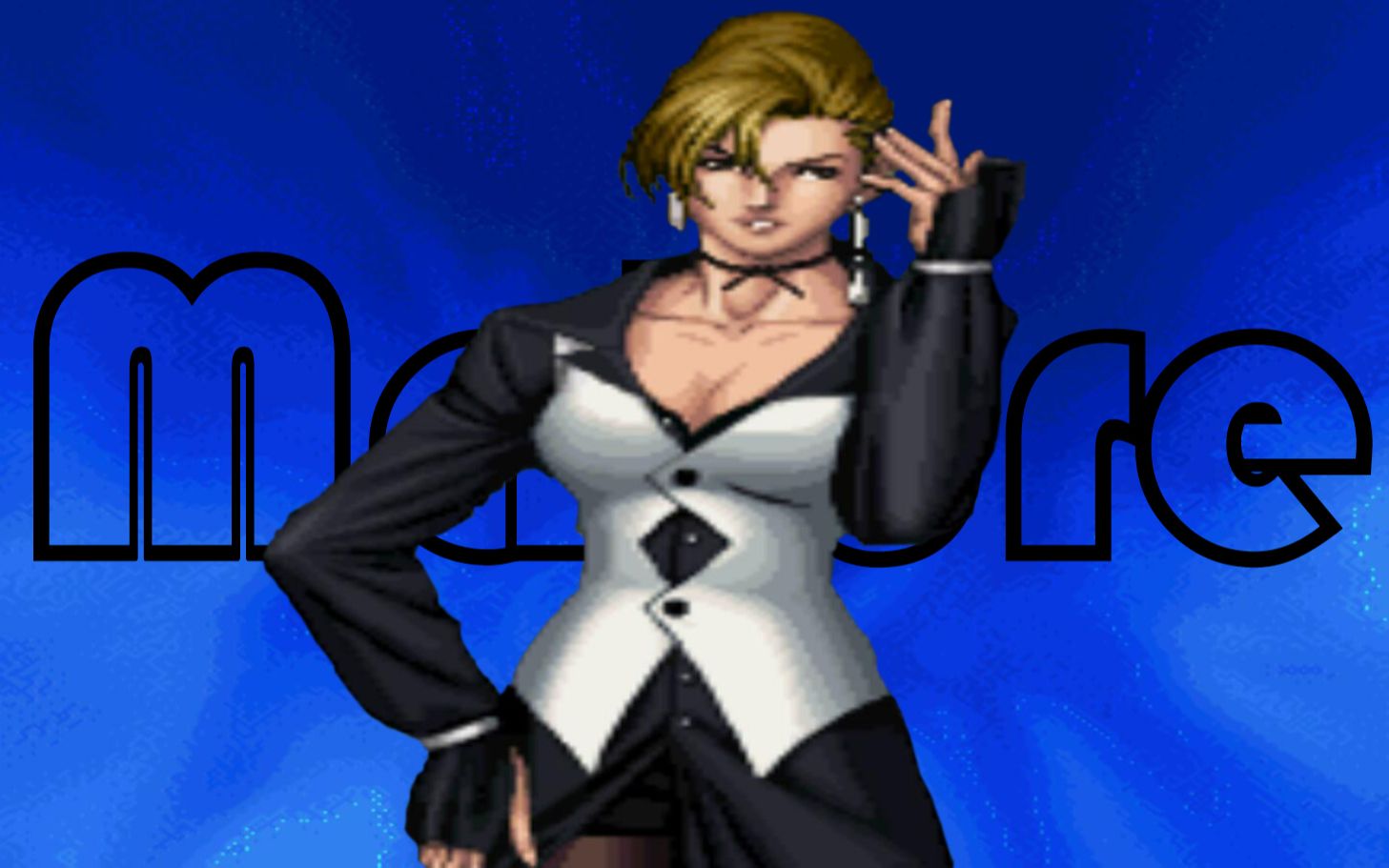 拳皇98 麦卓 纯小白向 简易教学 八杰集成员之——冷血的女人-宅男一