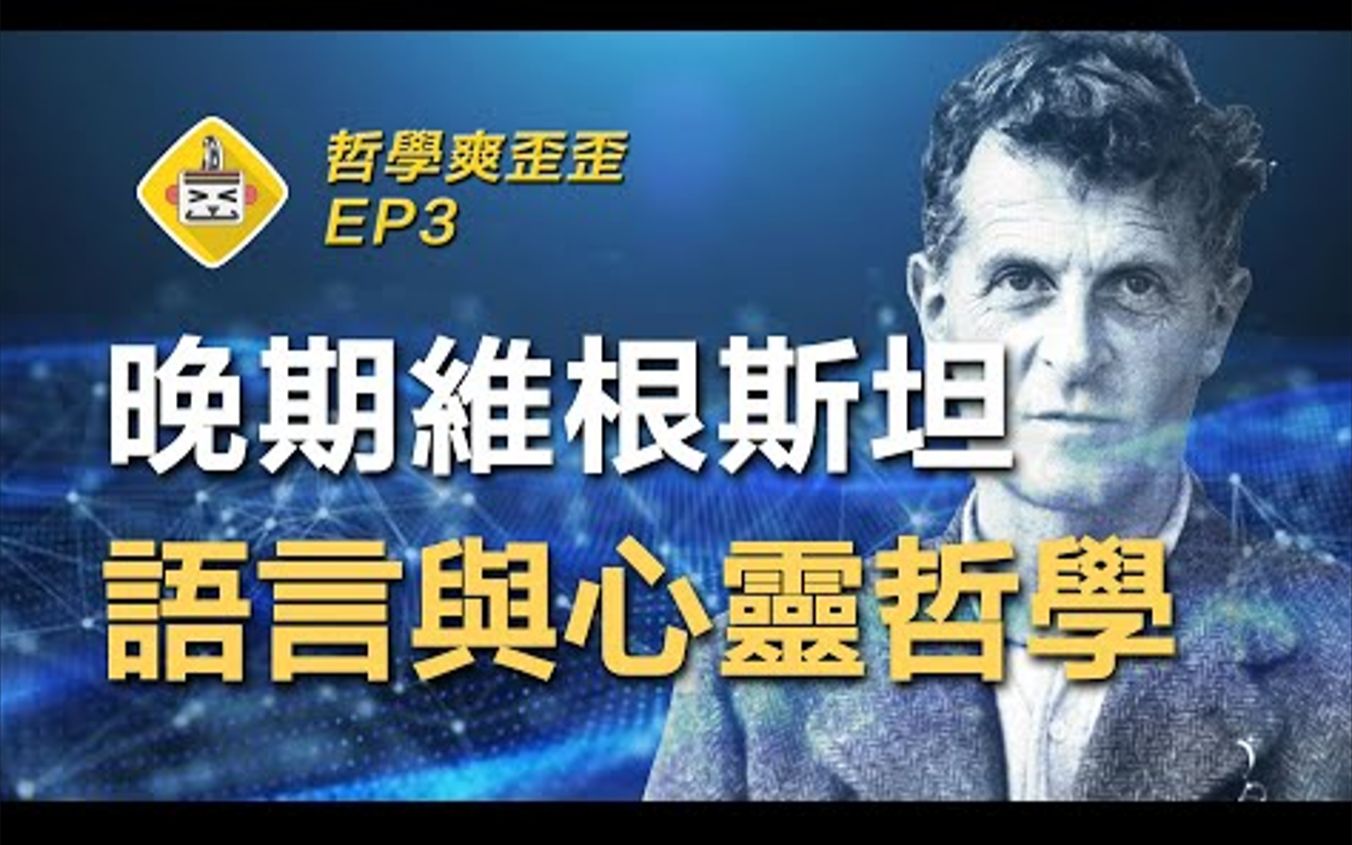 3哲学问题都是语言游戏? 维根斯坦生平与哲学思想解析(下集)《哲学研究》  语言哲学  心理学哲学  数学哲学  家族相似性 私人语言哔哩哔哩bilibili