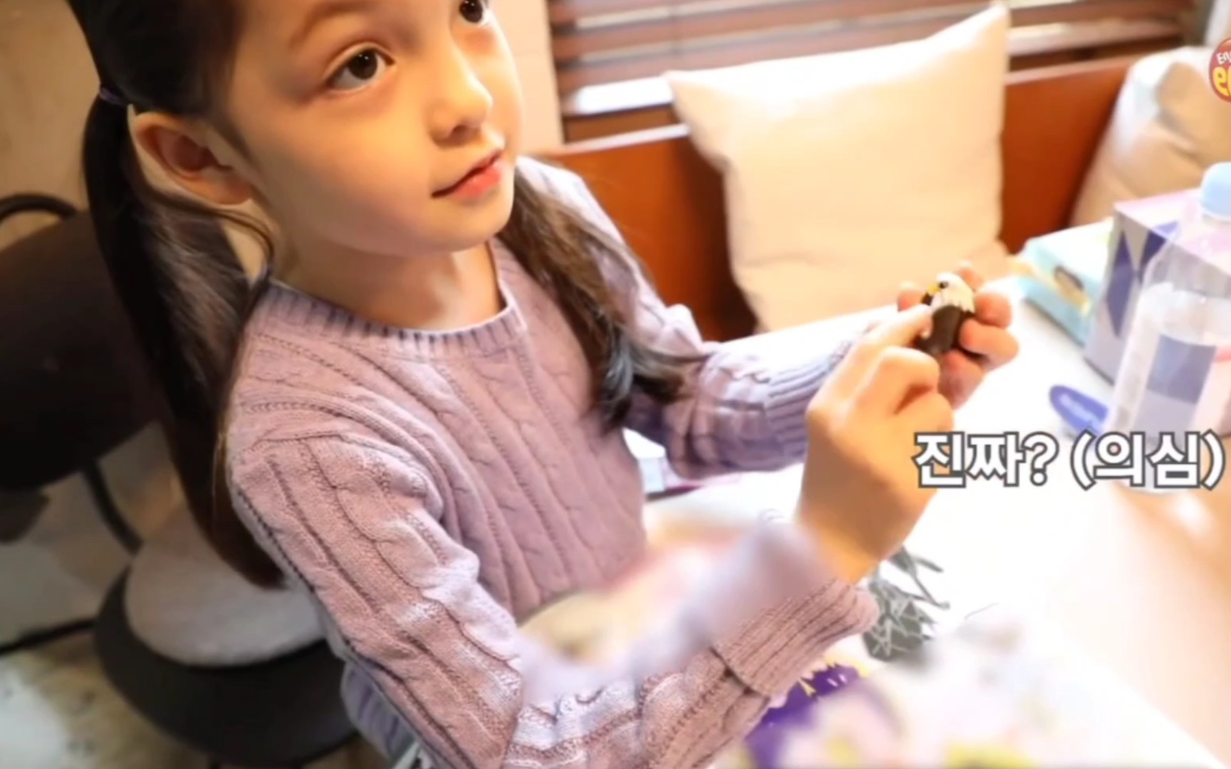 朴娜恩天使下凡怎么越长大越好看今天也是醉在女儿颜值里的一天