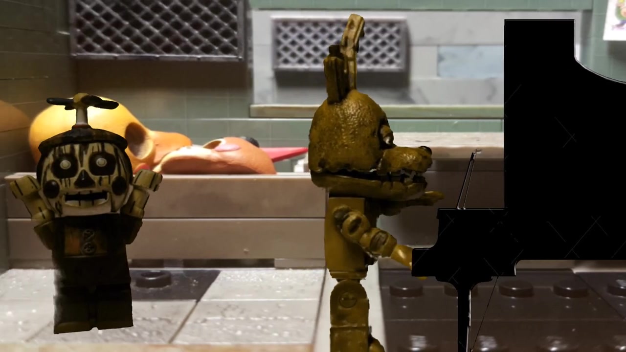 (定格)78弗雷迪的三夜乐高乐福歌曲的五夜