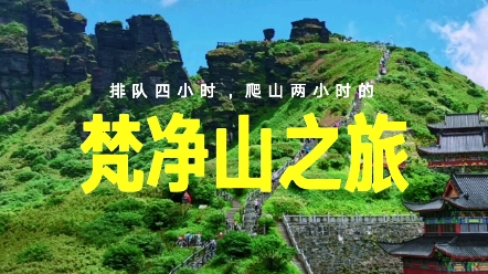 【贵州旅游】置身云海的梵净山之旅哔哩哔哩bilibili