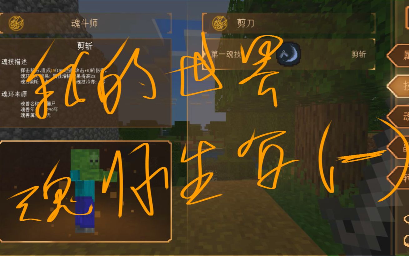 我的世界魂师生存1看简介