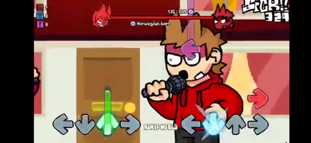 [图]【FNF】Virgin rage,but Crimson glory Tord and Tord red fury sing it