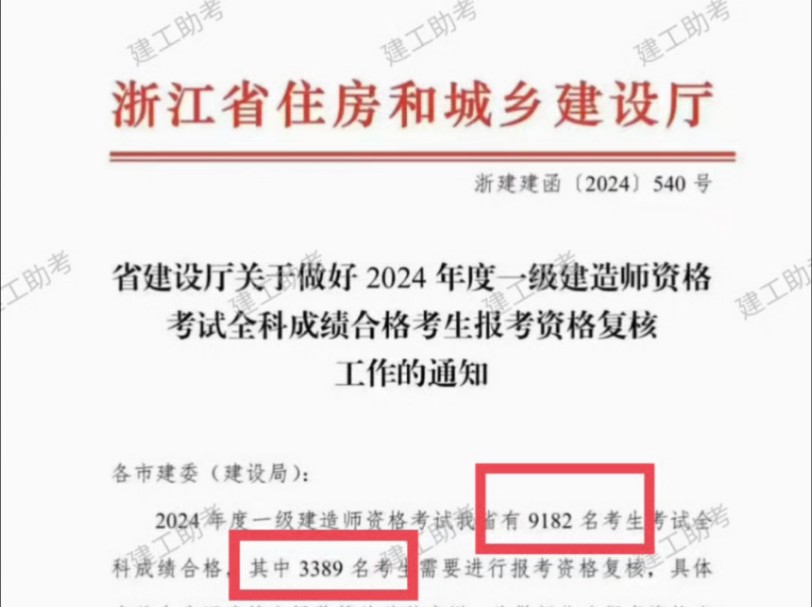 3389人后审!浙江一建最严审核!浙江一建后审也是规模最大的一次!祝君好运!哔哩哔哩bilibili