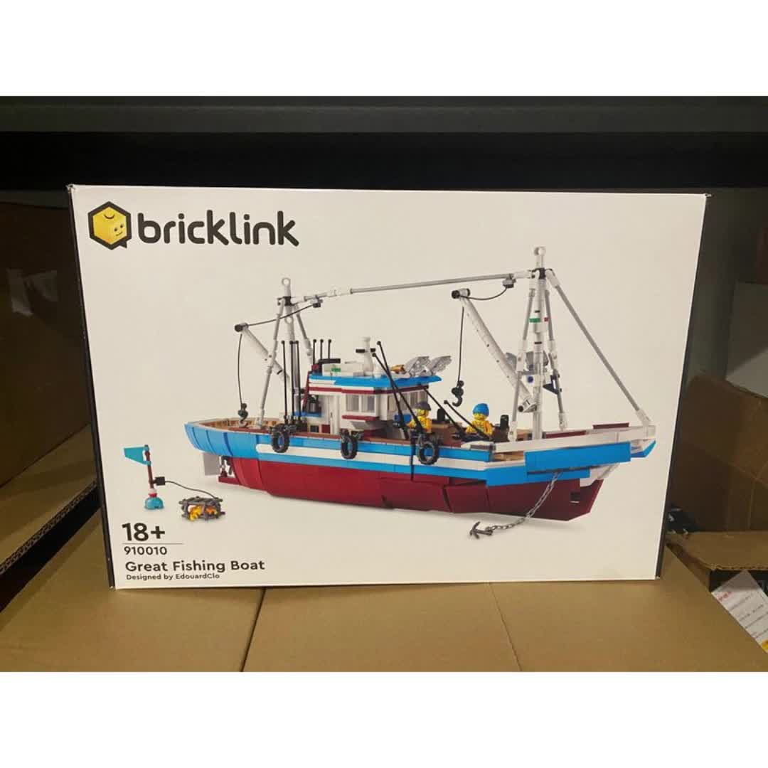 【29元券】lego乐高bl910010大渔船910023威尼斯街景拼装手工拼搭积木