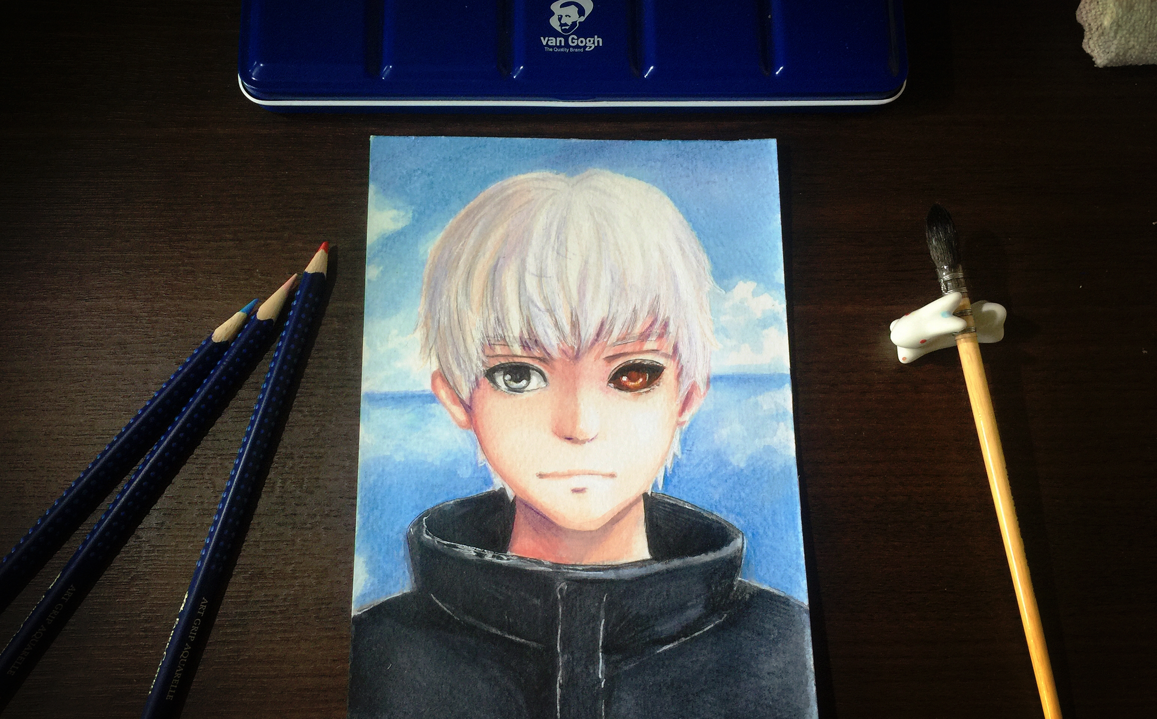 东京喰种 金木研手绘视频