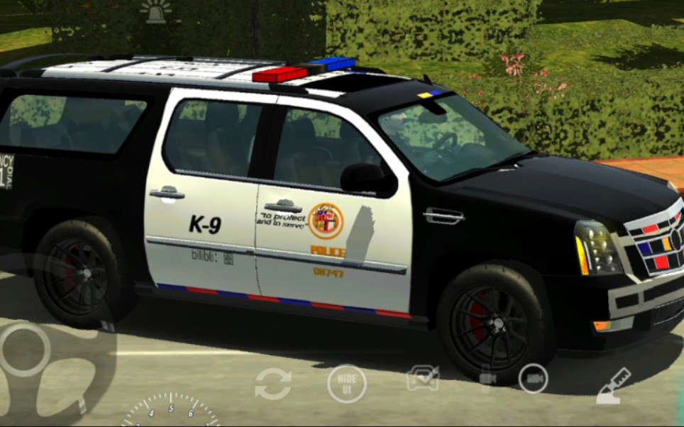 car parking洛杉矶警察涂装(lapd)k9的屑_哔哩哔哩bilibili