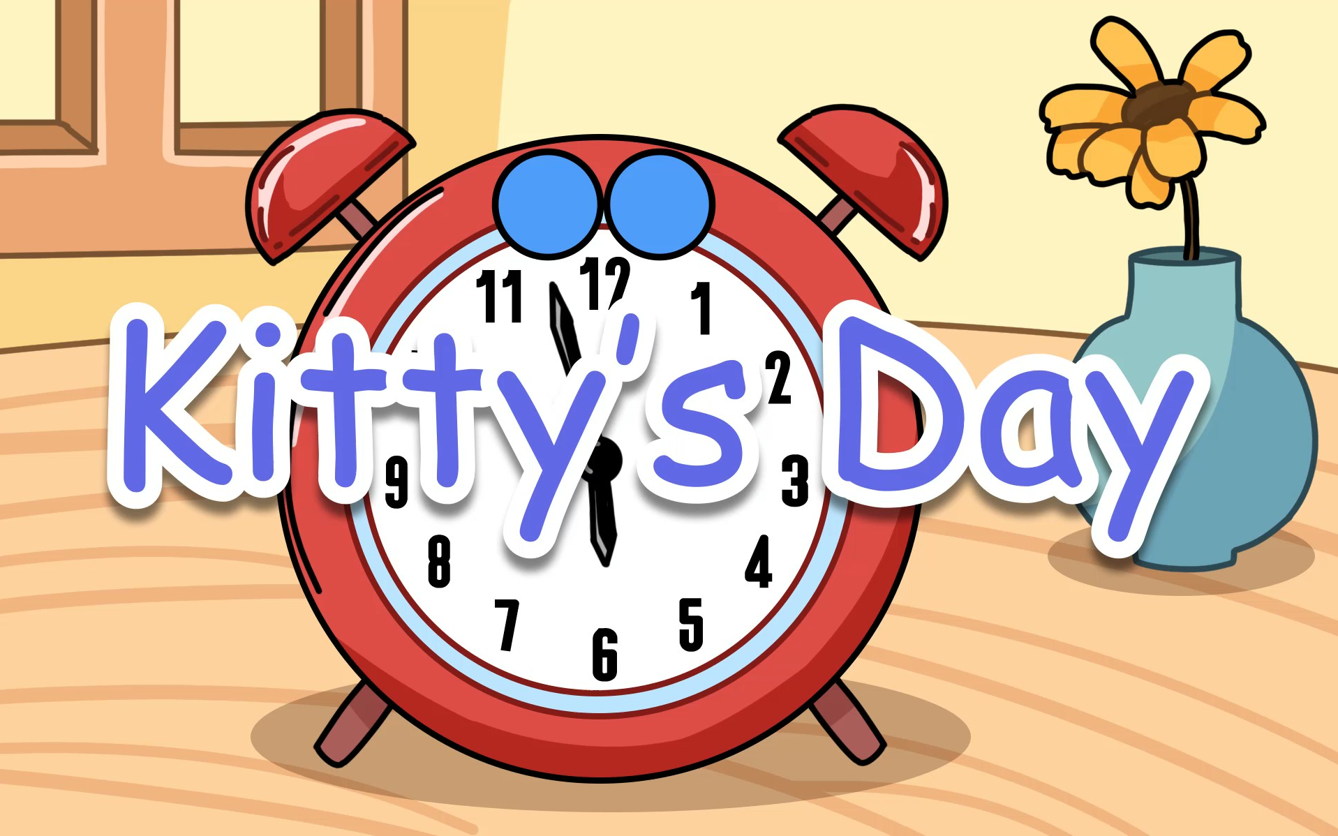 [图]小学英语歌-Kitty’s Day（My day）