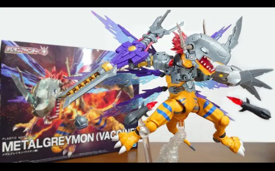 【youtube转载】figure-rise standard amplified 机械暴龙兽(疫苗种)