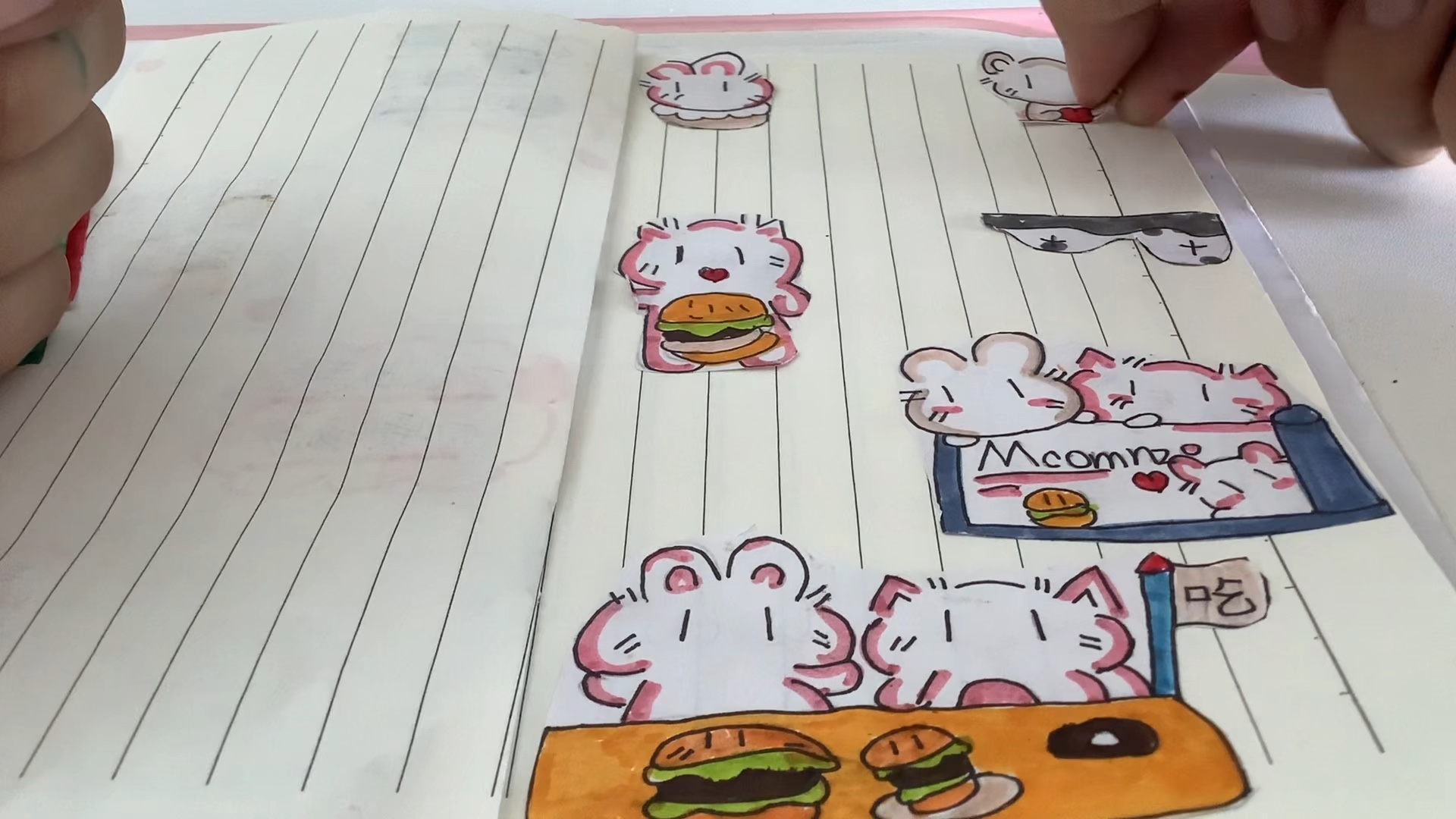 沉浸式做自制手帐