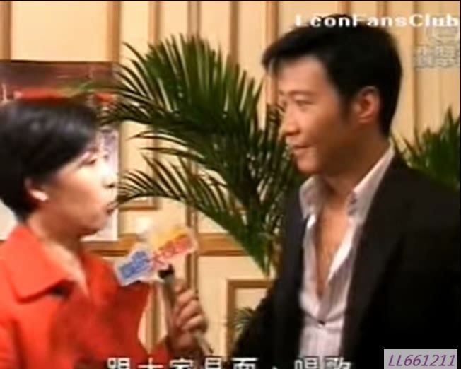 [图]黎明Leon2004/同一首歌全日爱后台采访