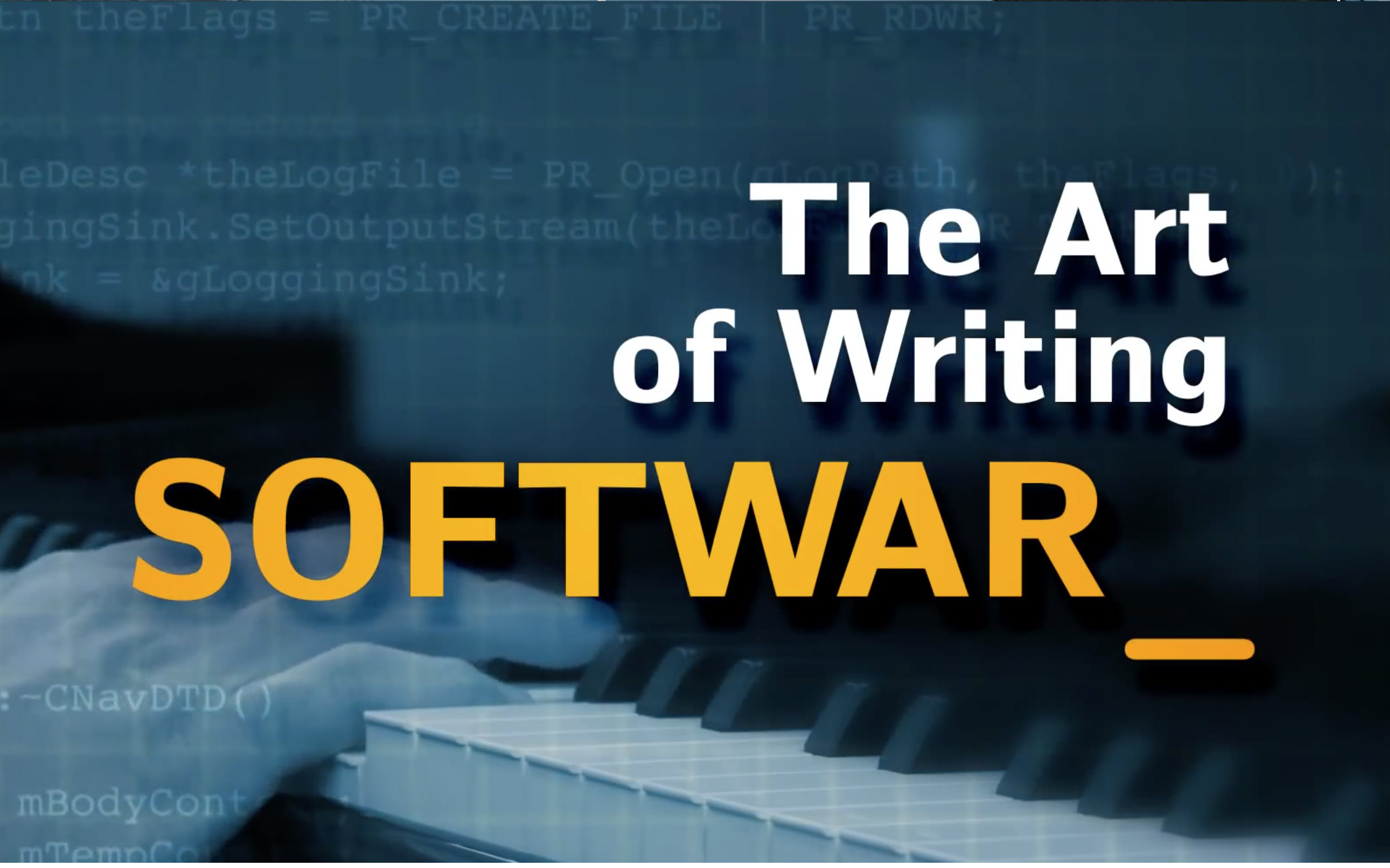 「英文字幕」编程的艺术(The Art of Writing Software)哔哩哔哩bilibili