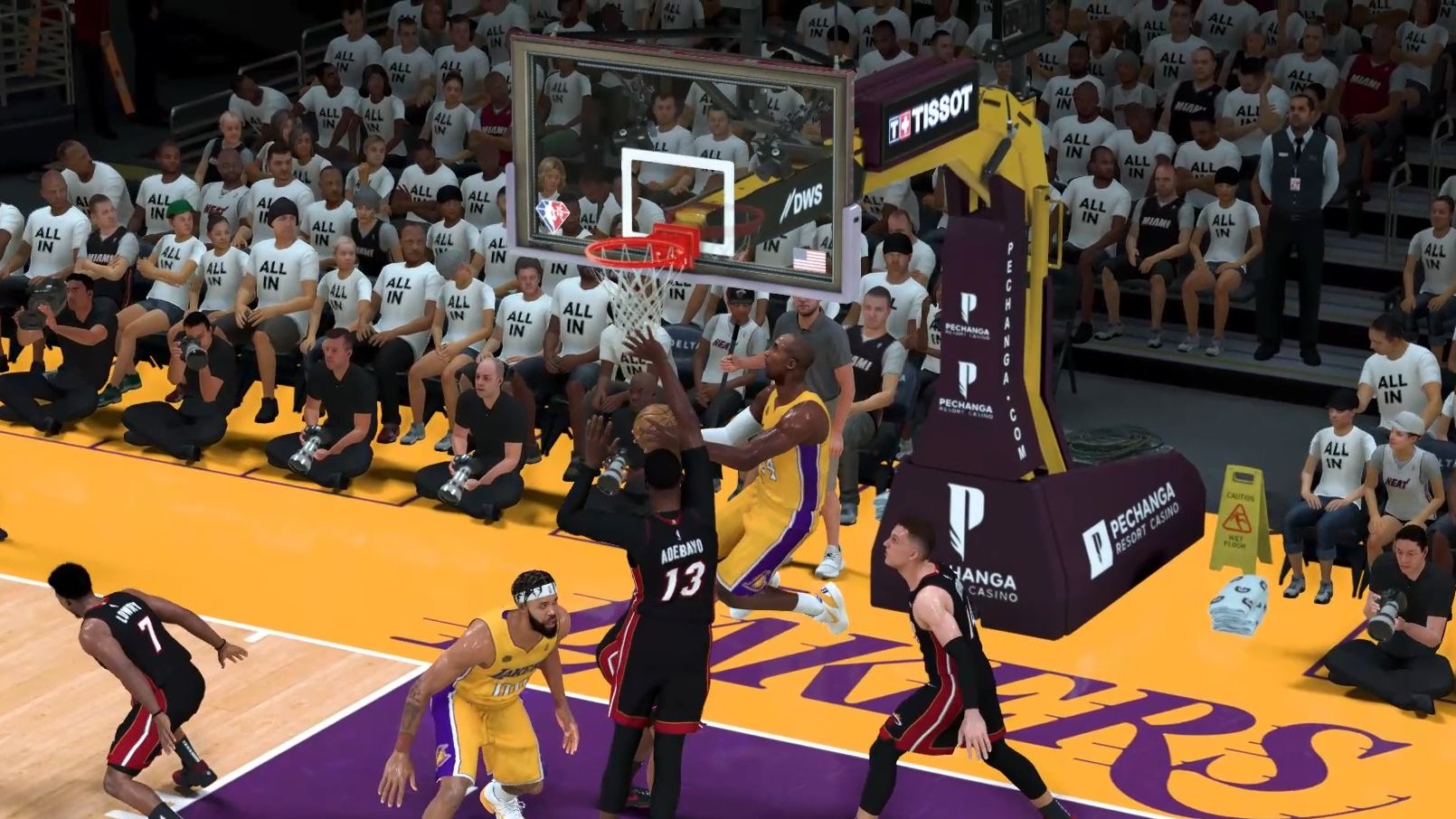 nba 2k科比突破折叠暴扣
