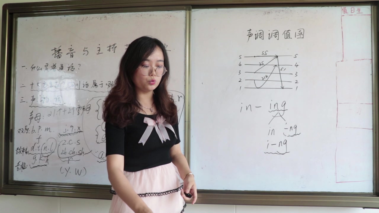 播音主持艺考教学声调调值