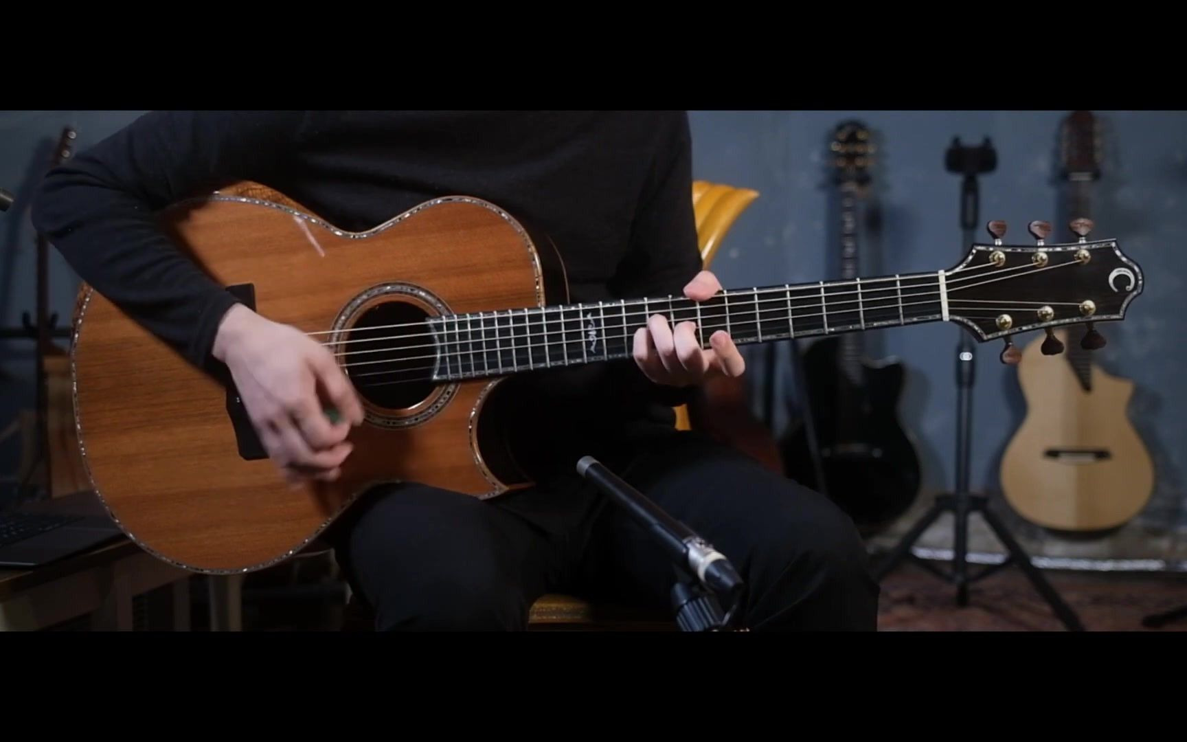 【charis guitar】型号:sj (查尔斯吉他)_哔哩哔哩_bilibili