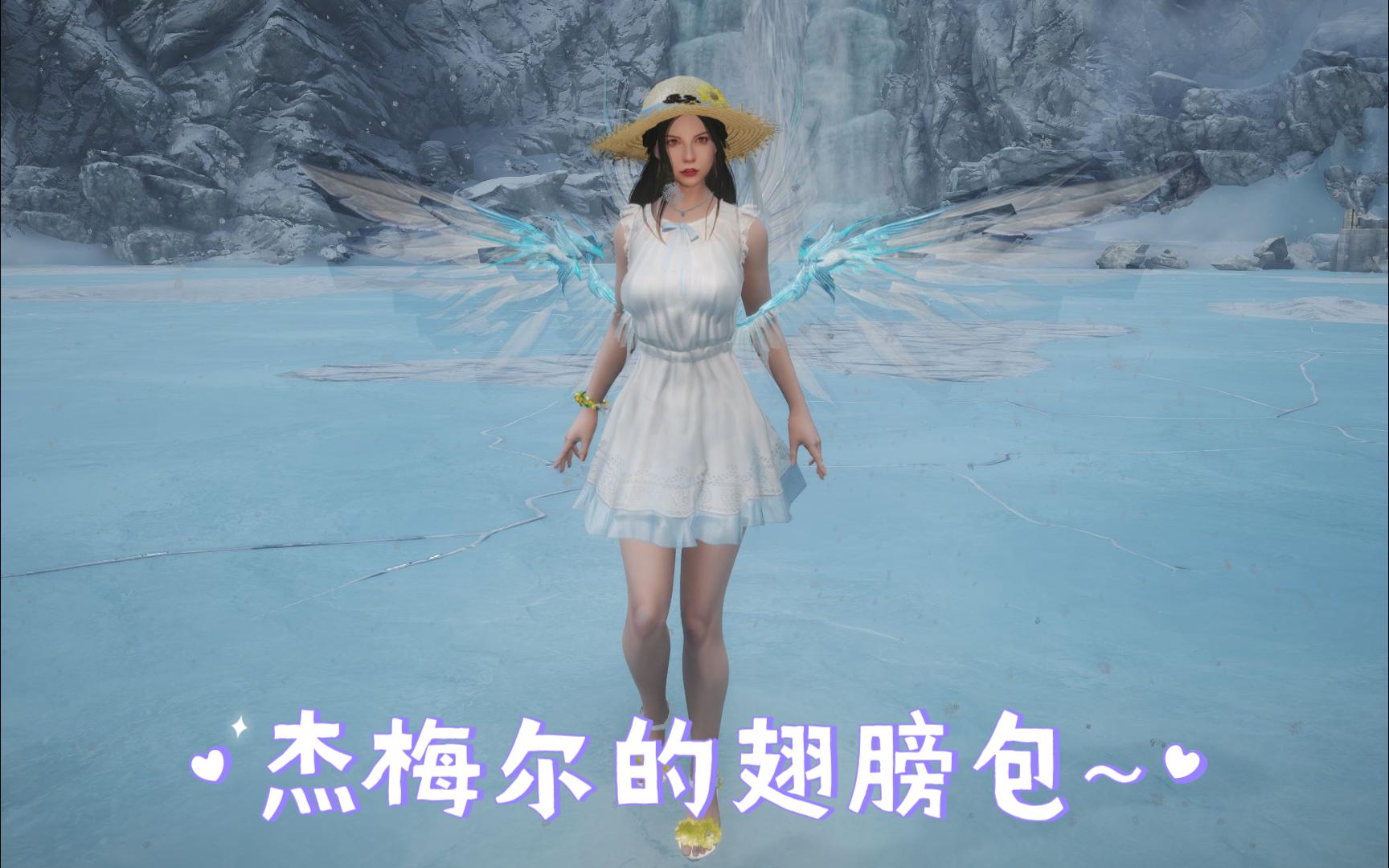 一套梦幻风格的翅膀包~上古卷轴5每日MOD推荐:Jmel Wings pack哔哩哔哩bilibili