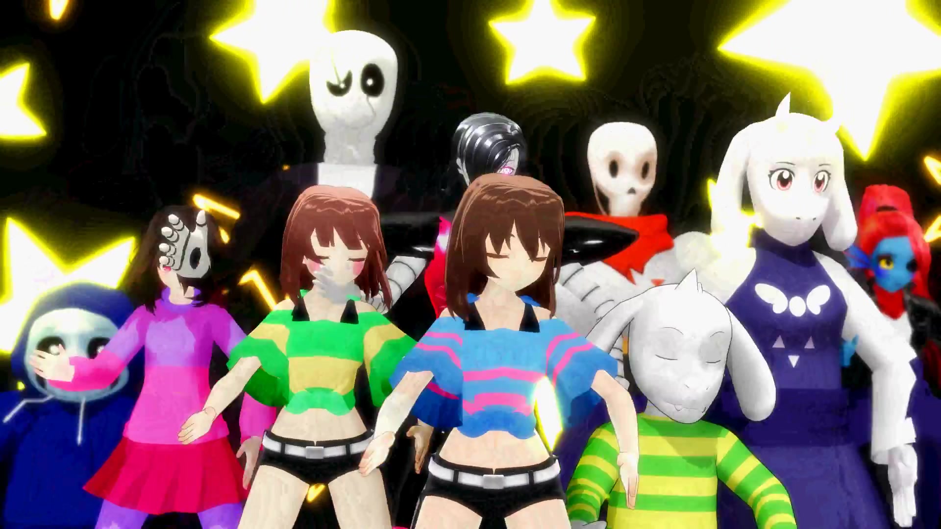 mmdundertaleonetwothreeundertaleau