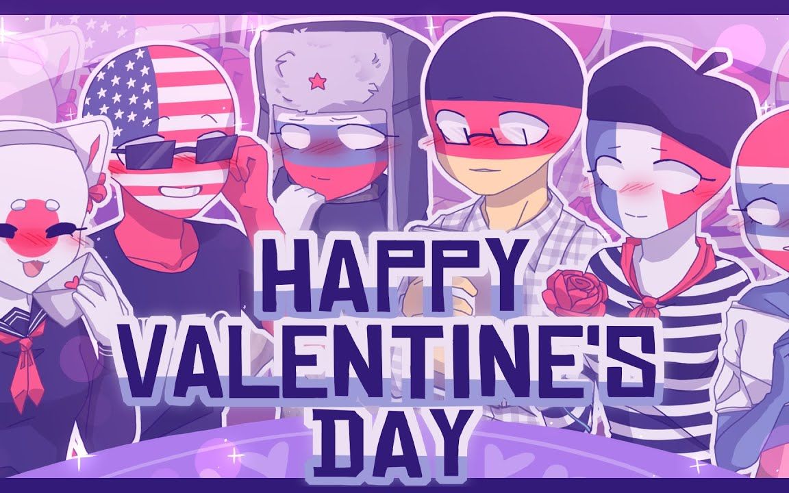 [图]Happy Valentines Day CountryHumans?_1080p