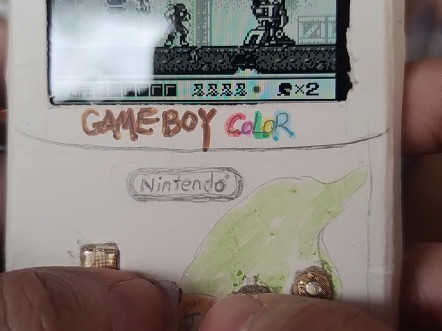 [图]用纸糊一个gameboy玩，gb《忍者龙剑传》