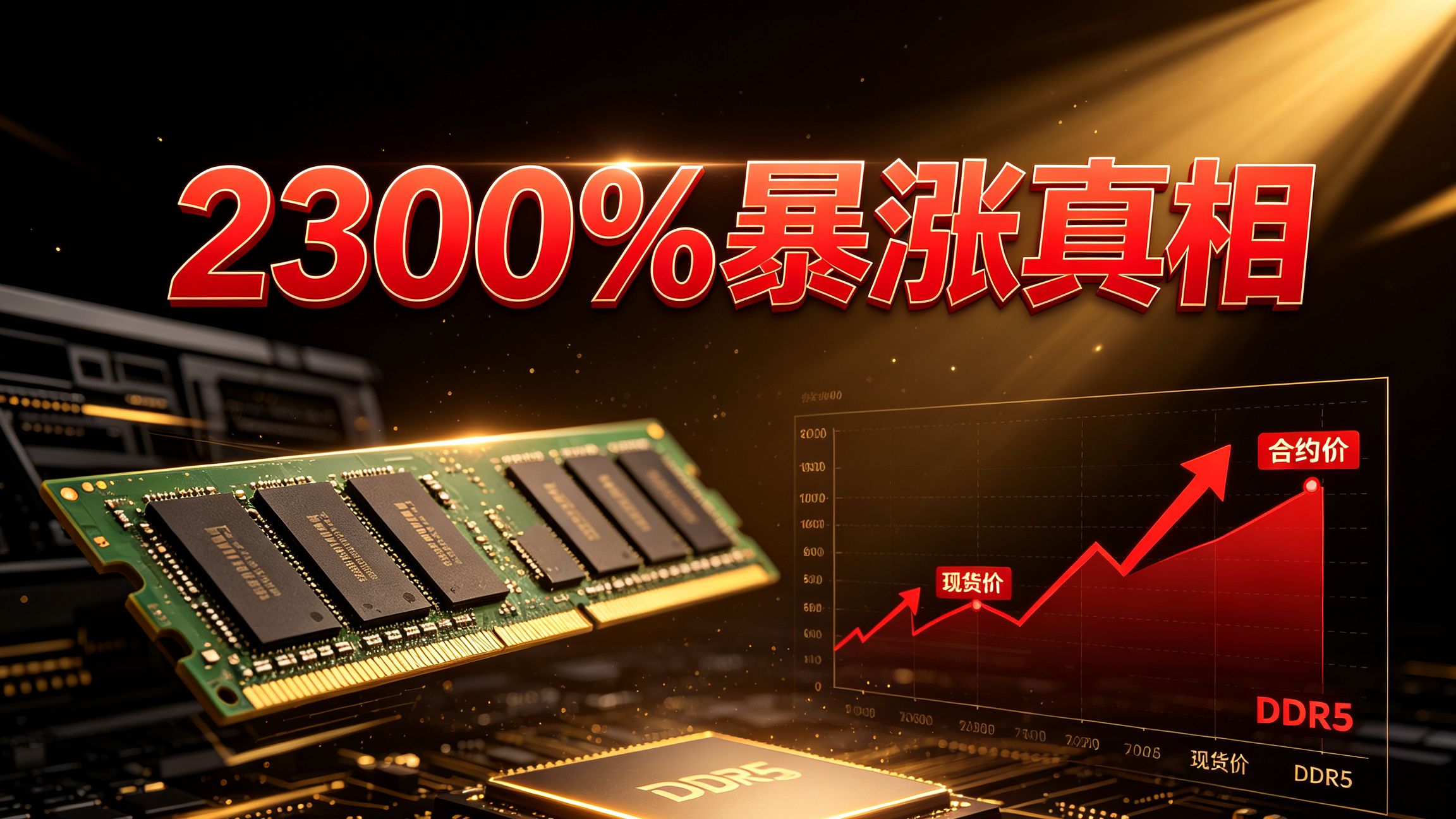 服务器内存暴涨2300%?2026年RDIMM价格走势深度解析