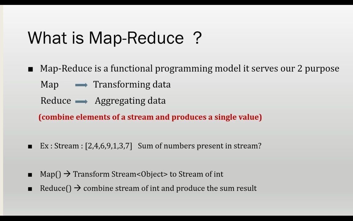 Java 8 Streams  map() and reduce() Example  JavaTechie哔哩哔哩bilibili