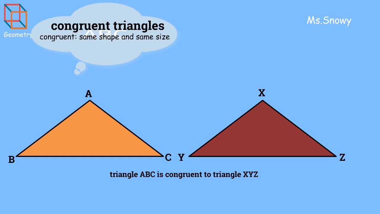 【IB math】congruent triangles全等三角形哔哩哔哩bilibili