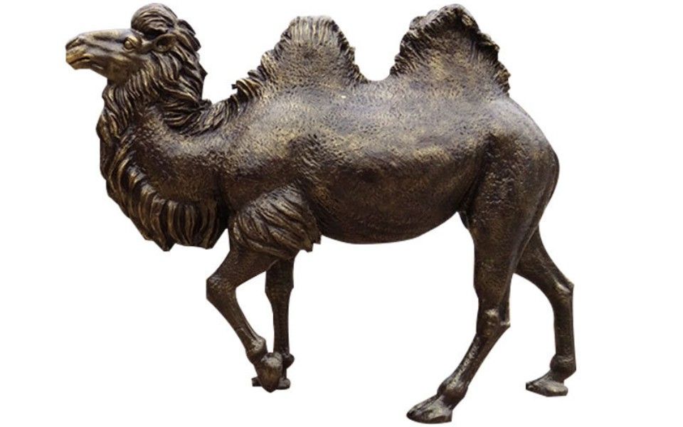 铜雕骆驼,骆驼雕塑