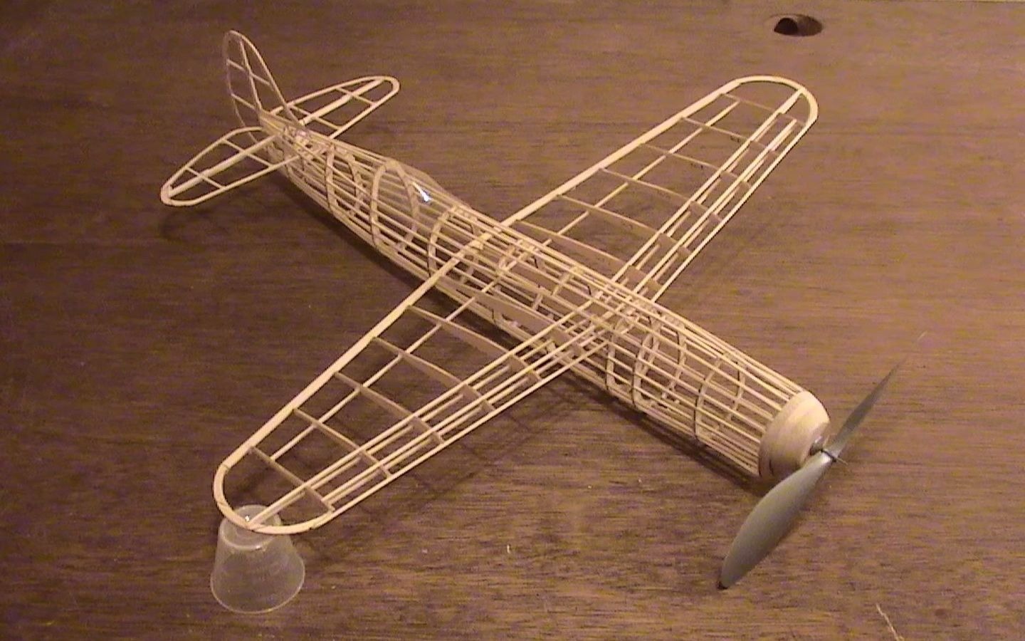 微型轻木航模橡皮筋自由飞36mrsmoothie19航模制作youtube转载vintage