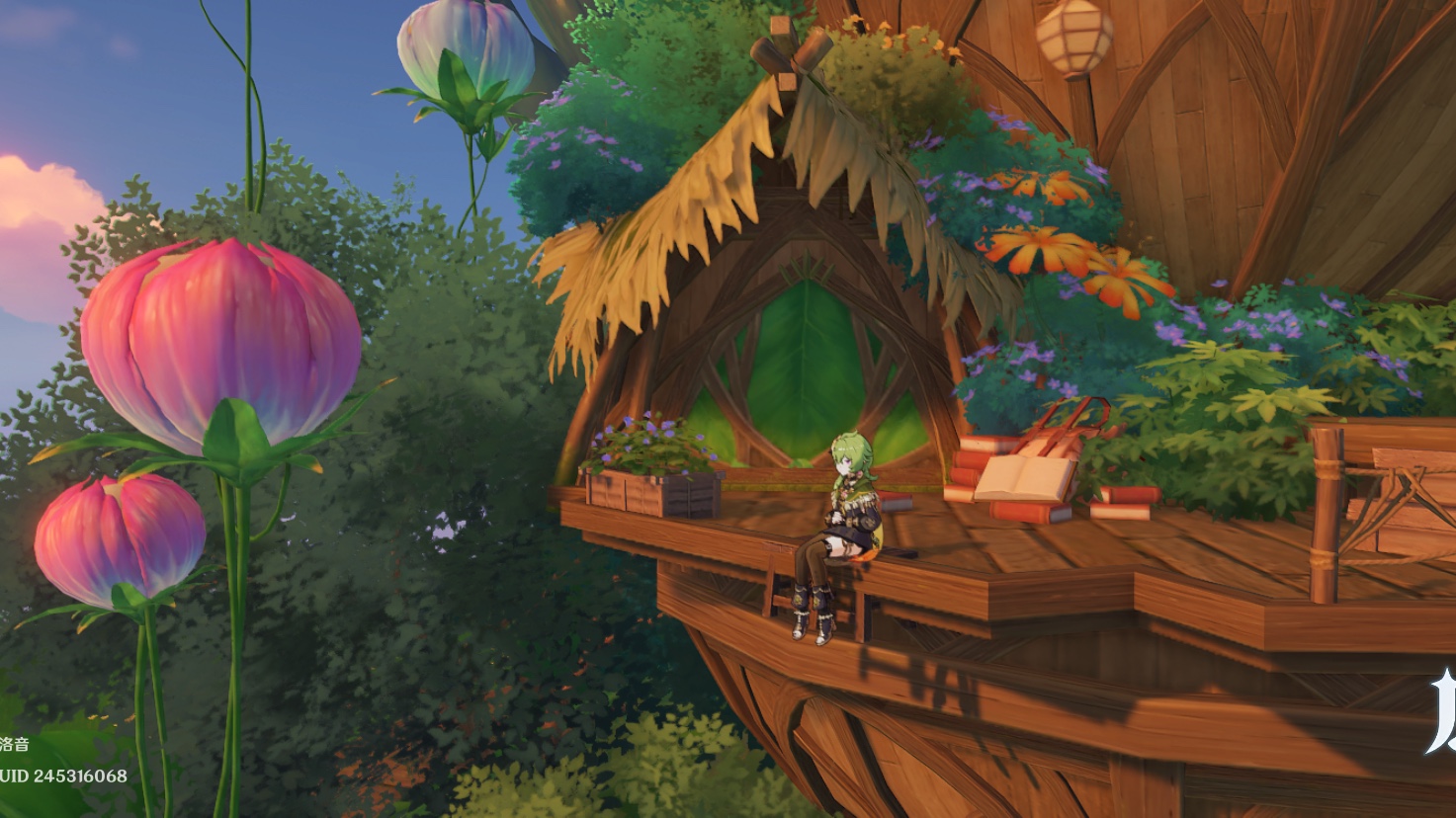 【原神-尘歌壶】绿色系偏童话风双区定制