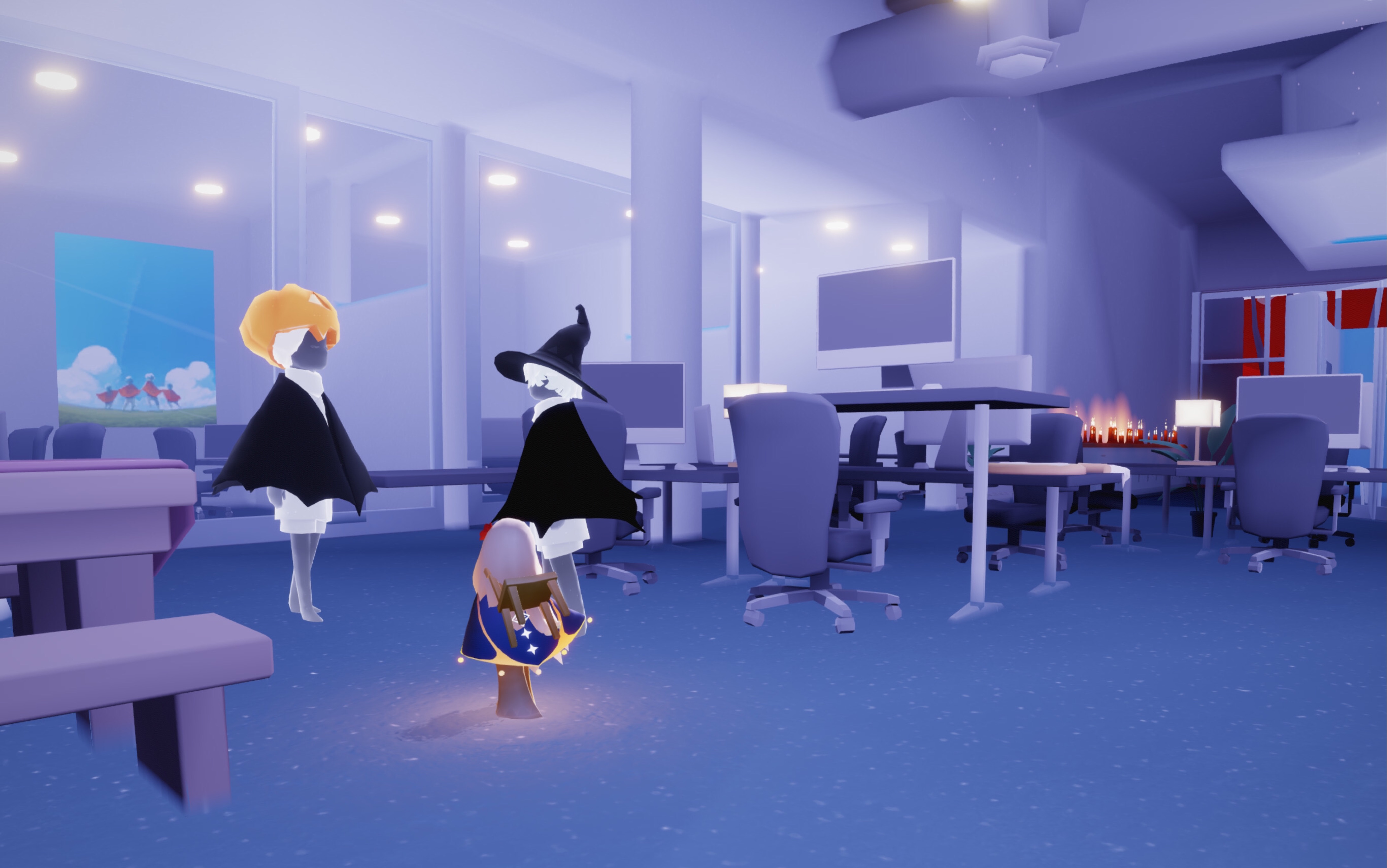 万圣节的办公室是什么样子?【光遇】