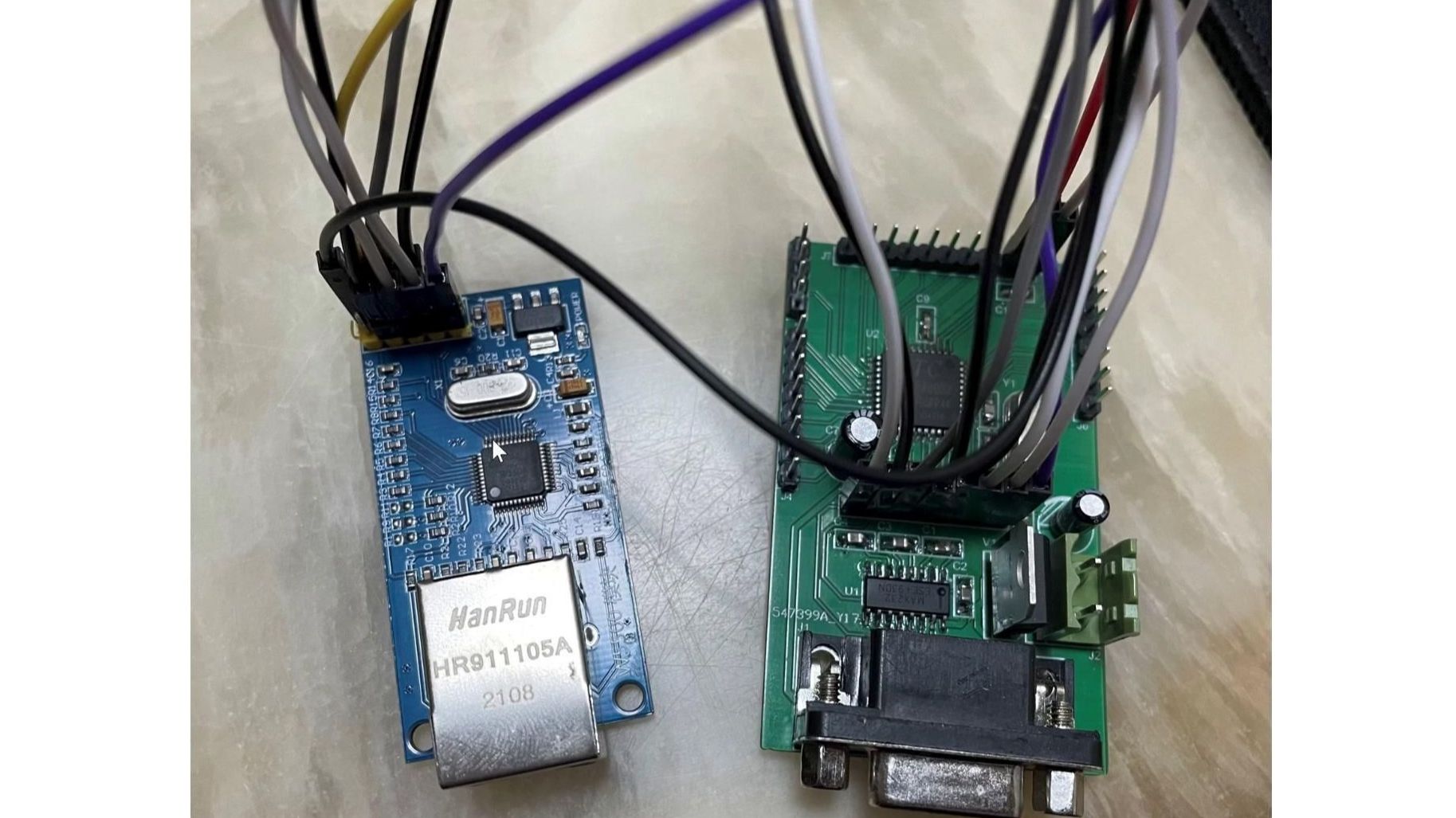 W5500网络模块 TCP/UDP协议 客户端服务器功能演示 手机端网络数据传输