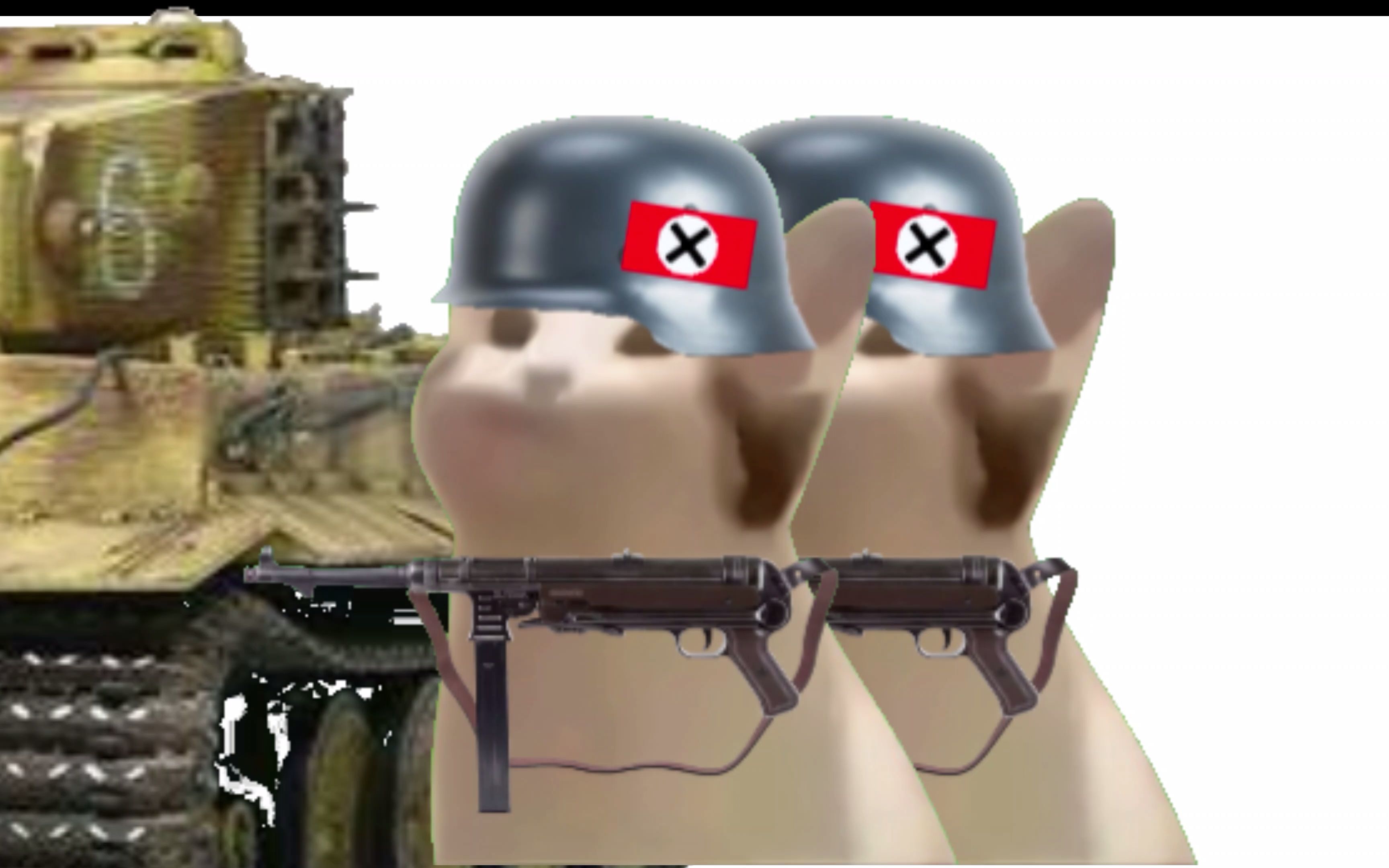 用popo猫演绎德意志听到加兰德的"叮"