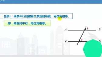 《数学知识点解析》平行线的性质