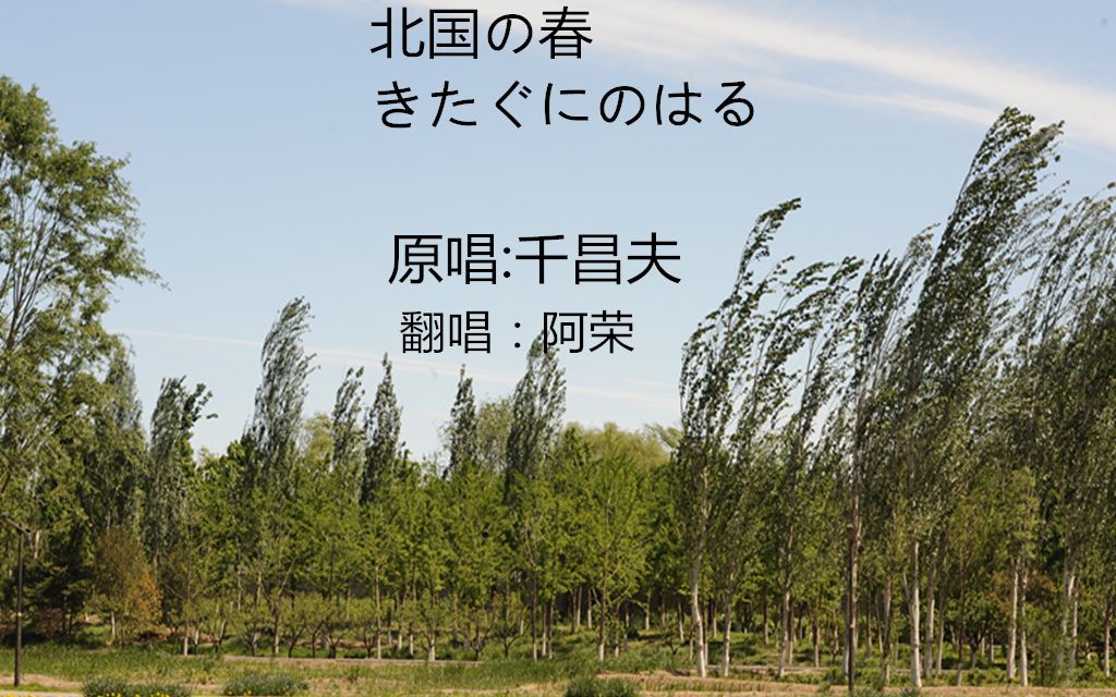 [阿荣翻唱]北国の春{きたぐにのはる}_哔哩哔哩_bilibili