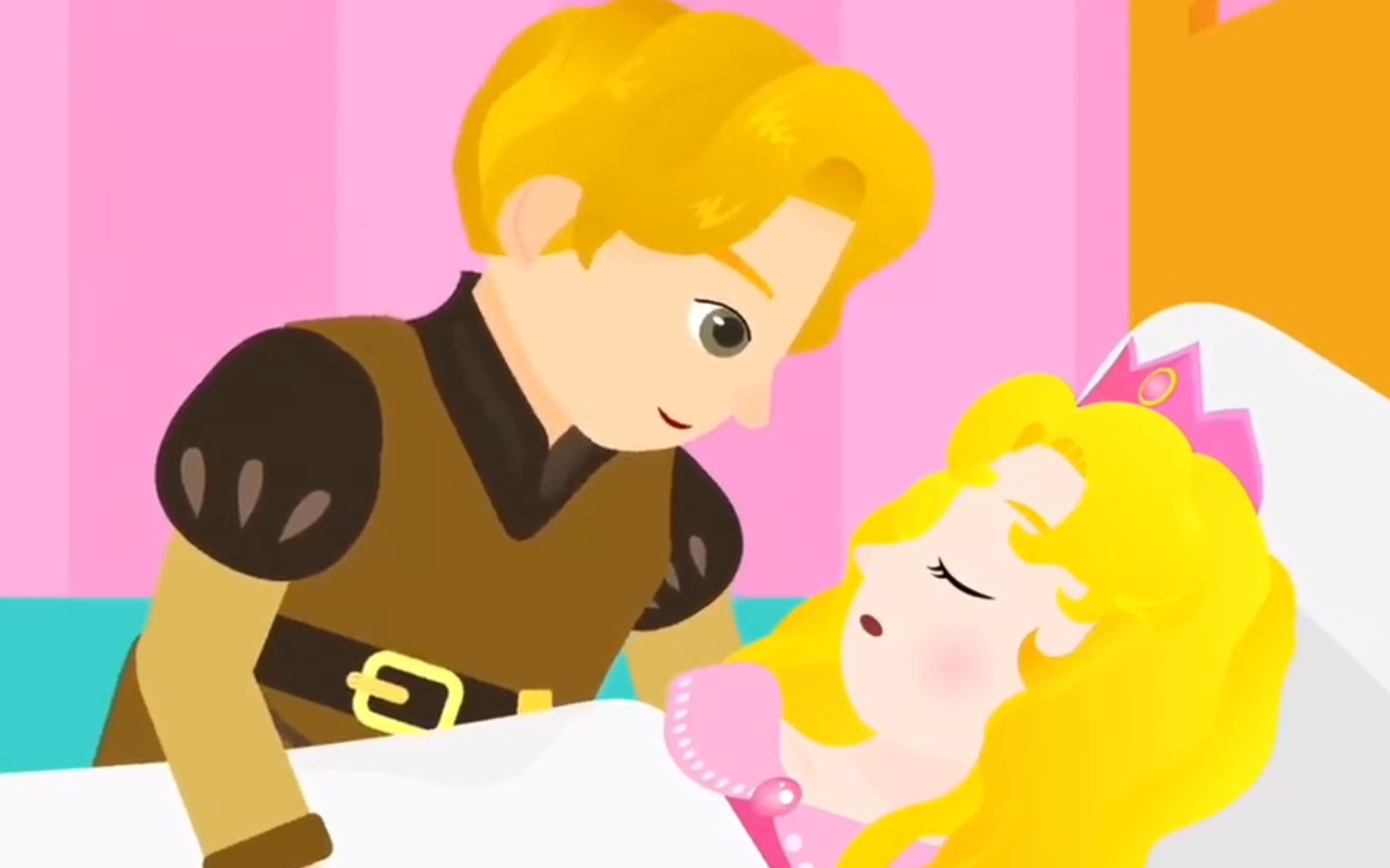 [图]JunyTony Story Musica童话故事动画系列The Sleeping Beauty 睡美人