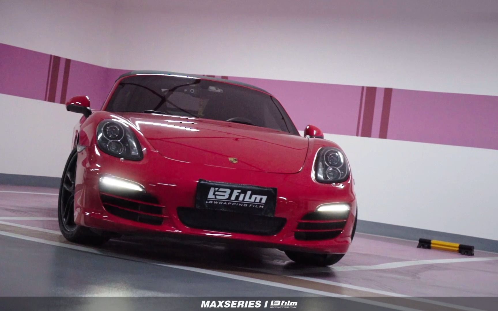 保时捷718boxster超亮芝加哥红