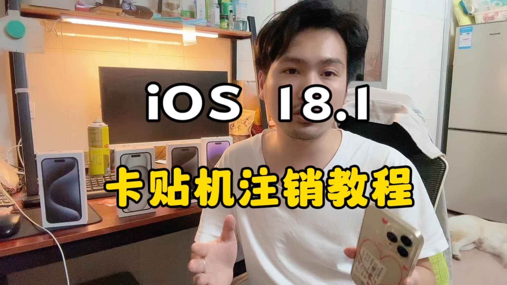 iOS 18.1美版卡贴机注销教程,看完就会哔哩哔哩bilibili