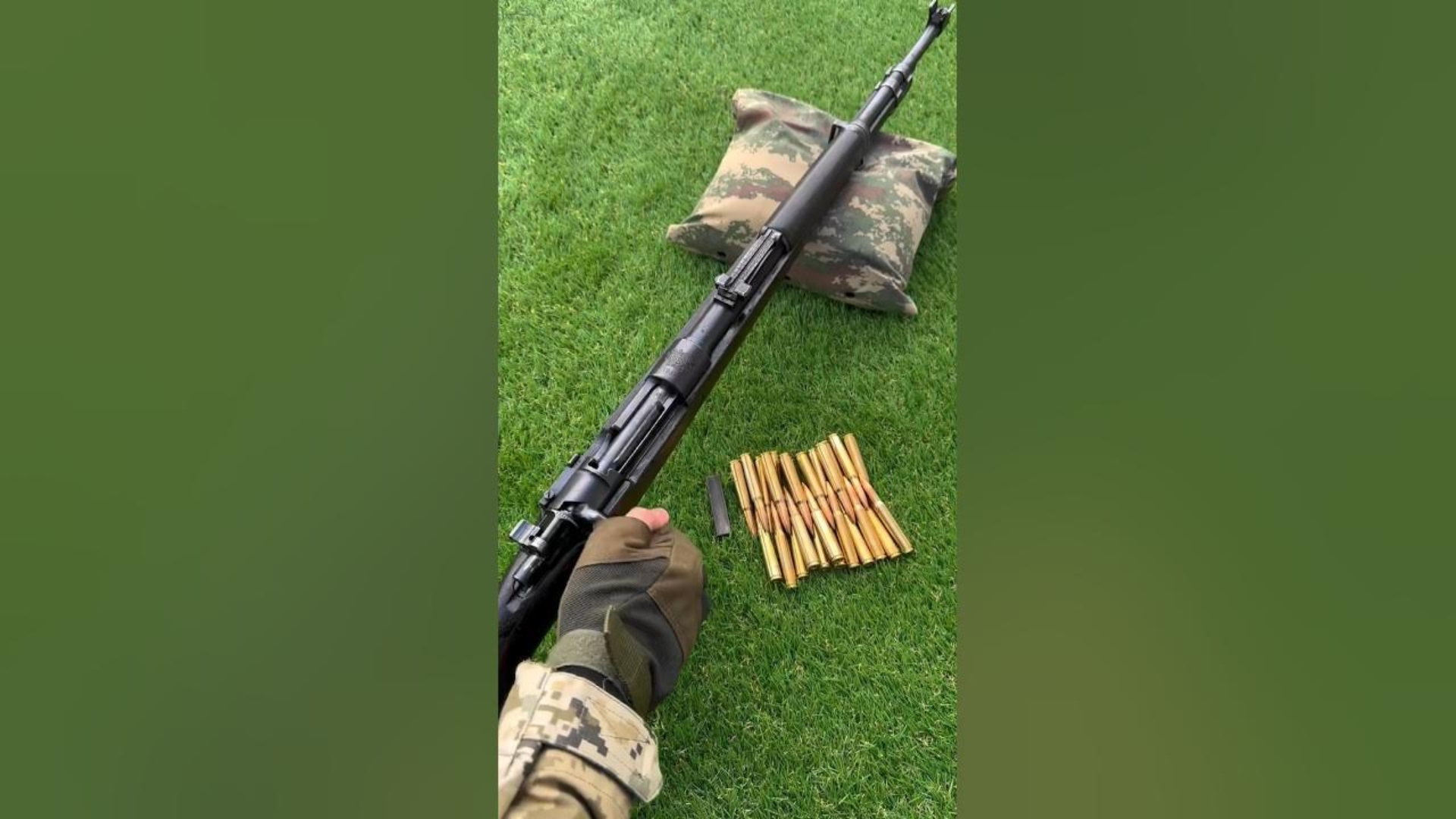 心心念念的98k,栓狙的打击感还是很强