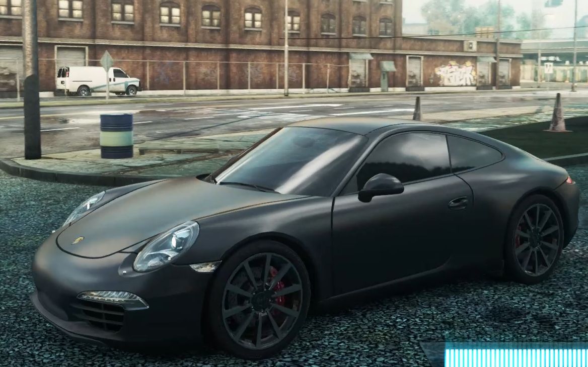 开着极品飞车17预购奖励保时捷911跑aroundworld