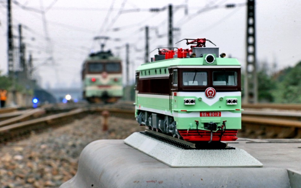 【火车模型】渐行渐远的韶山3