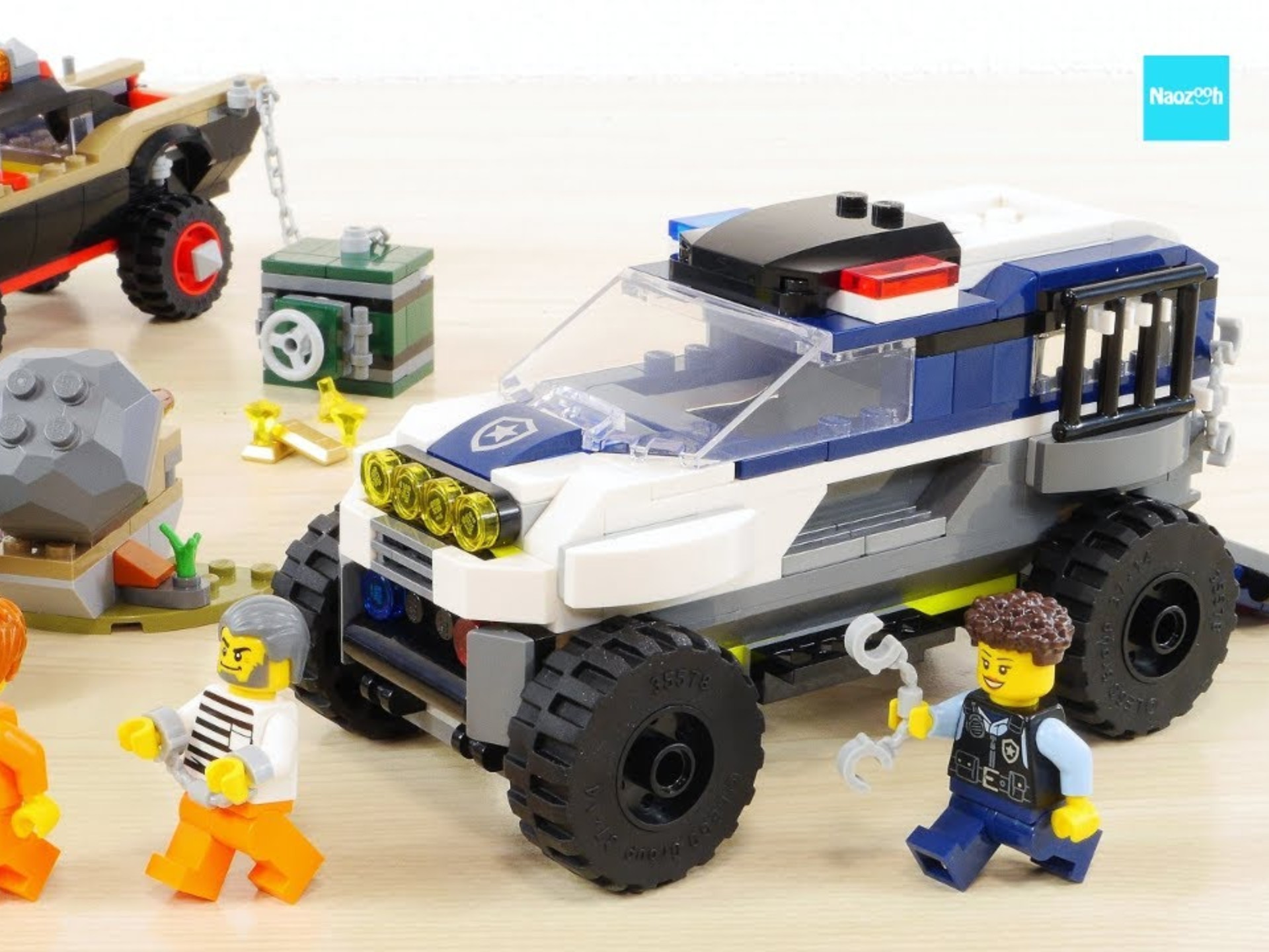 乐高60449城市系列越野警车大追击快速搭建及评测