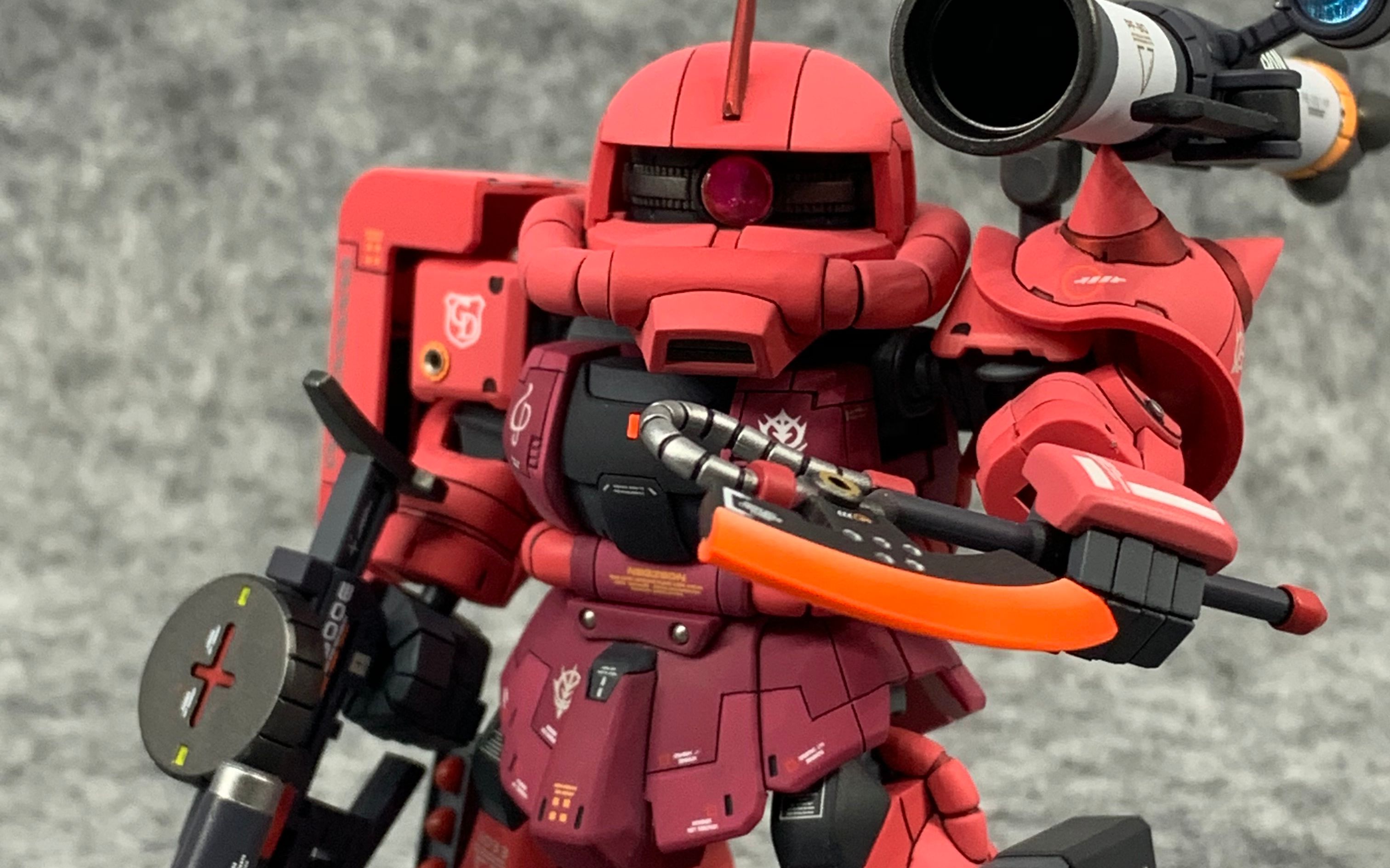 50块钱的sd扎古能做成什么样让我来试试吧