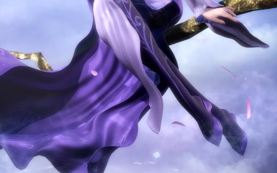 紫女玄机步小蛮腰大长腿御姐范新造型想抱想揉进怀里不惧练剑