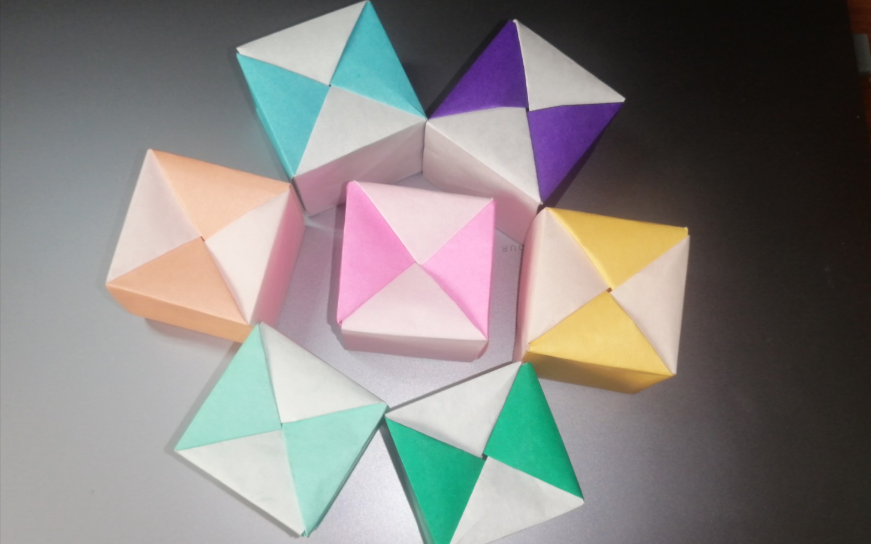 方块折纸教程图片