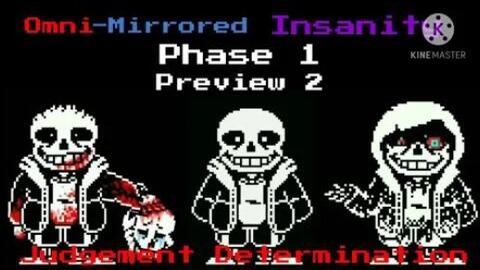 Insanity sans vs horror sans(batalha de insanos)